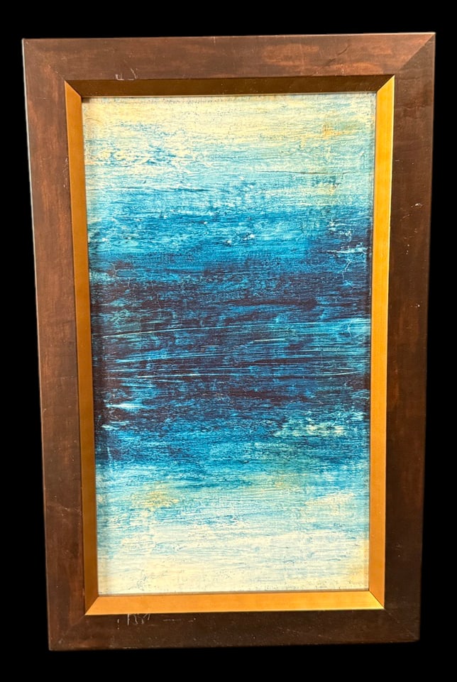 John H. Miller Abstract Expressionist Oil on (1 of 2)