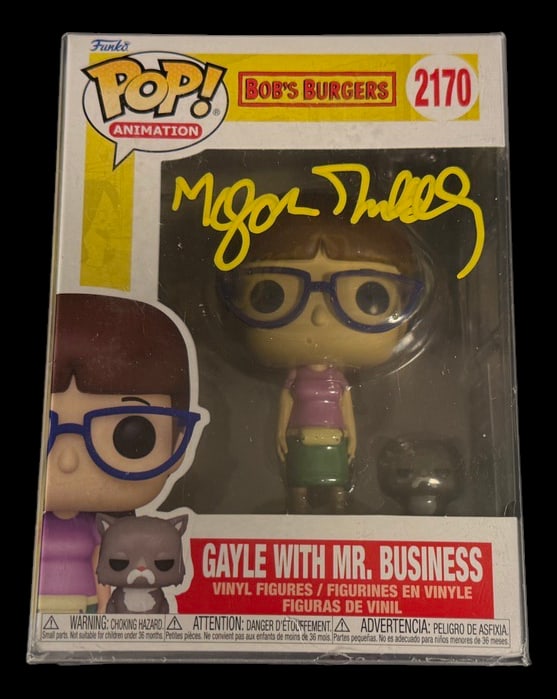 Gayle with Mr. Business Signed Funko Pop (1 of 1)