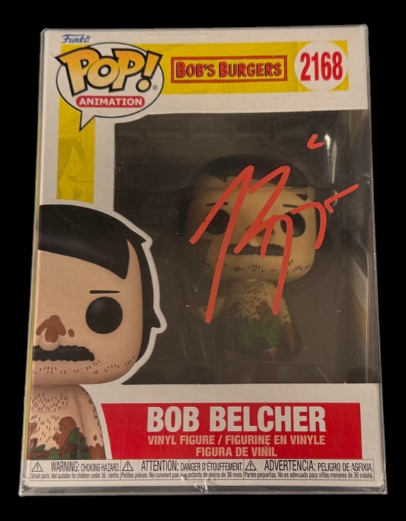 Bob Belcher Signed Funko Pop (1 of 1)