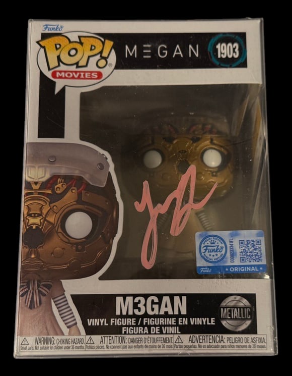 M3GAN Signed Funko Pop (1 of 1)