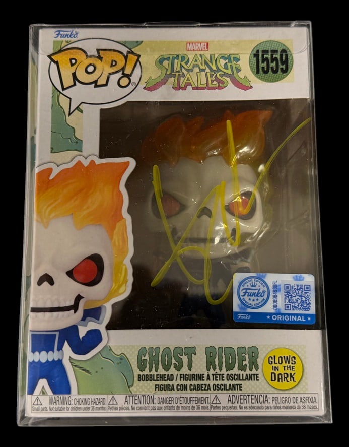 Ghost Rider Signed Funko Pop (1 of 1)