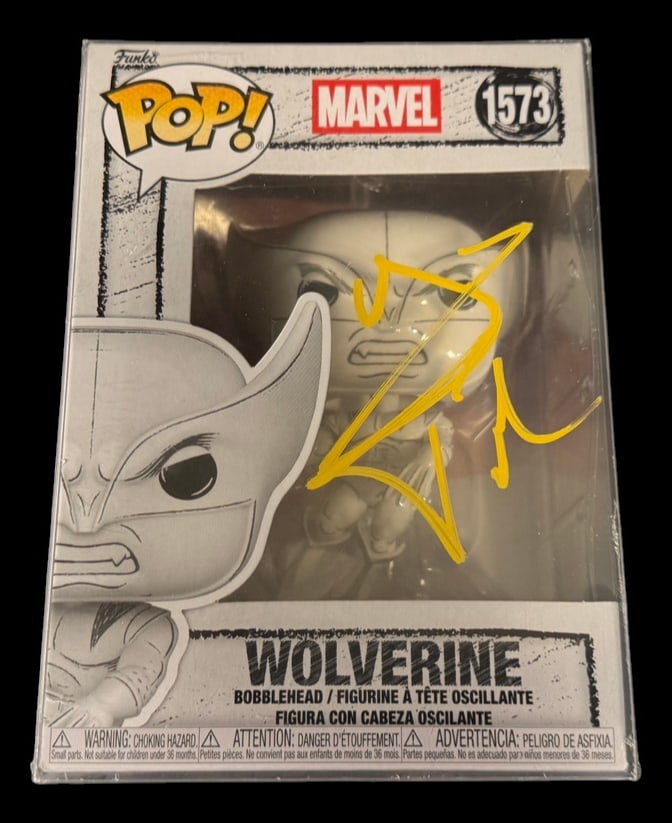 Wolverine Signed Funko Pop (1 of 1)