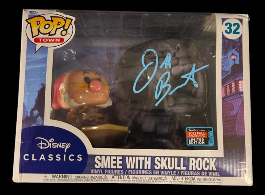 Smee with Skull Rock Signed Funko Pop (1 of 1)