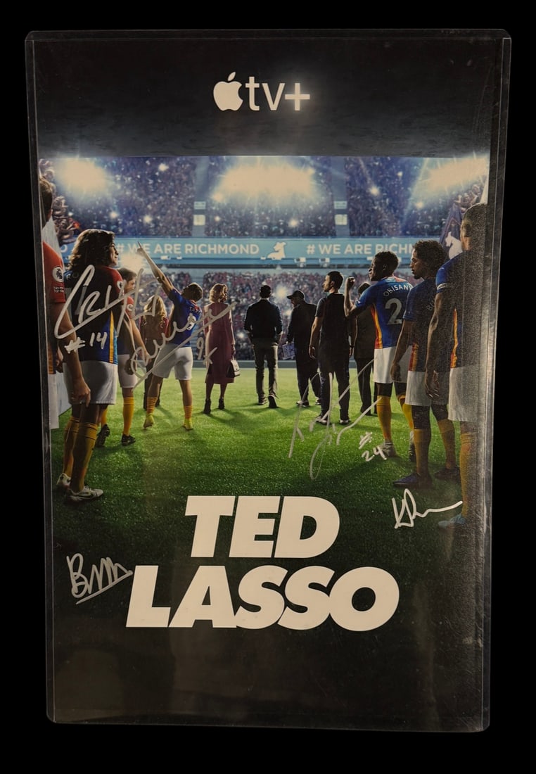 Multi-Signed Ted Lasso Promotional Poster (1 of 1)