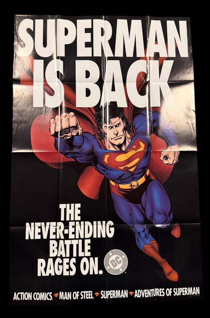 DC Comics Superman 'Superman Is Back' Promotional (1 of 1)