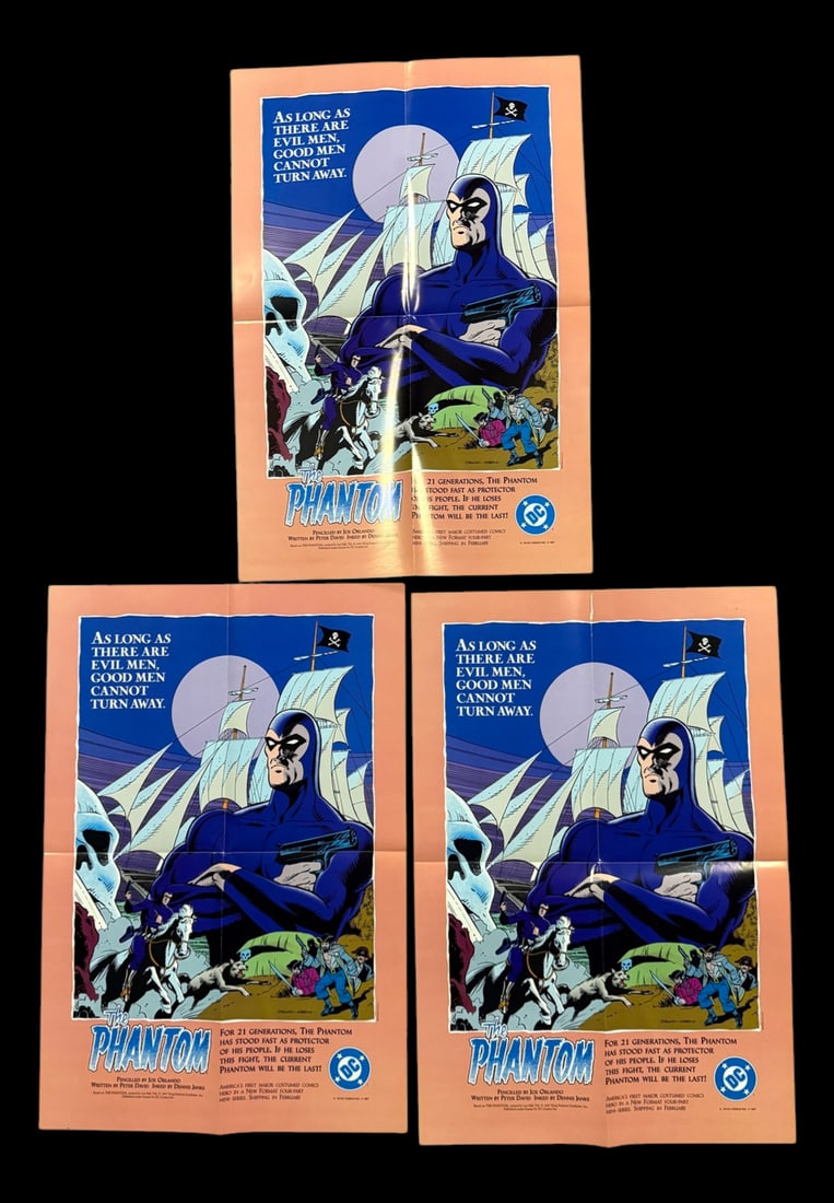 The Phantom Promotional Posters Lot of 3 (1 of 1)