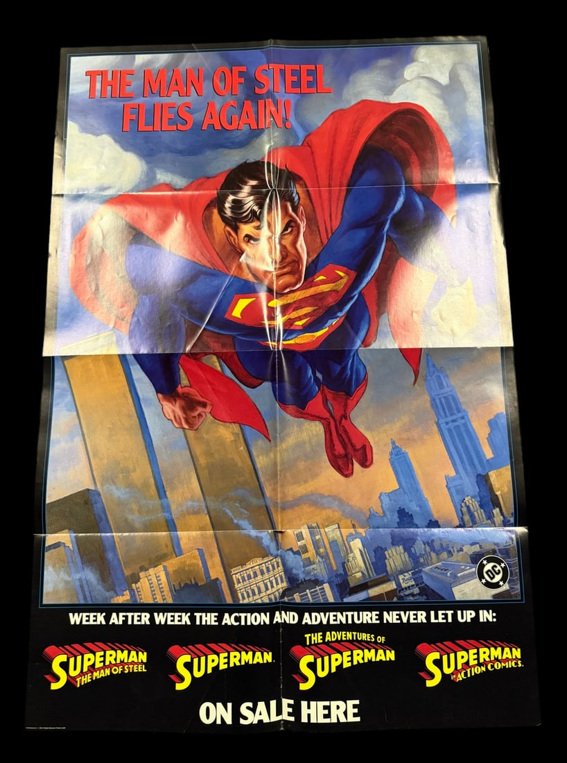 Superman 'The Man of Steel Flies Again!' Retail (1 of 1)