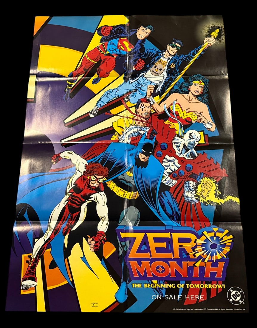 DC Comics Zero Month Promotional Poster - Batman (1 of 1)