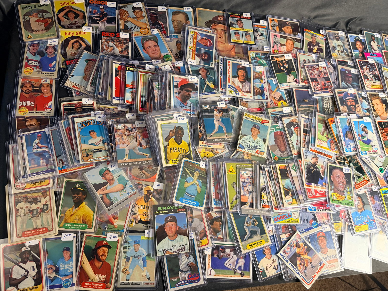 1960s-1980s Hall of Famer and Stars Baseball Card (1 of 13)