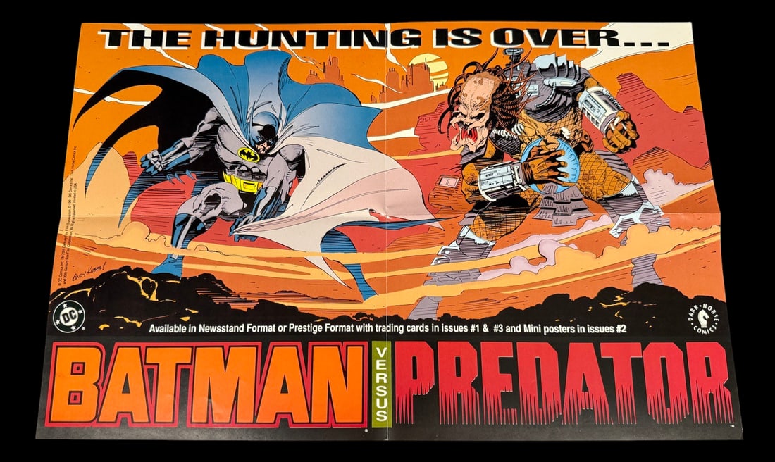DC/Dark Horse Batman Versus Predator Promotional (1 of 1)