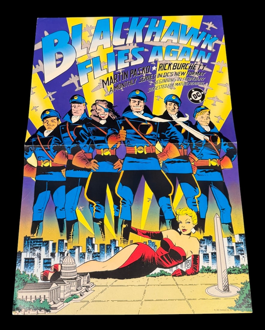 Blackhawk Flies Again! DC Comics Posters - 2 (1 of 2)