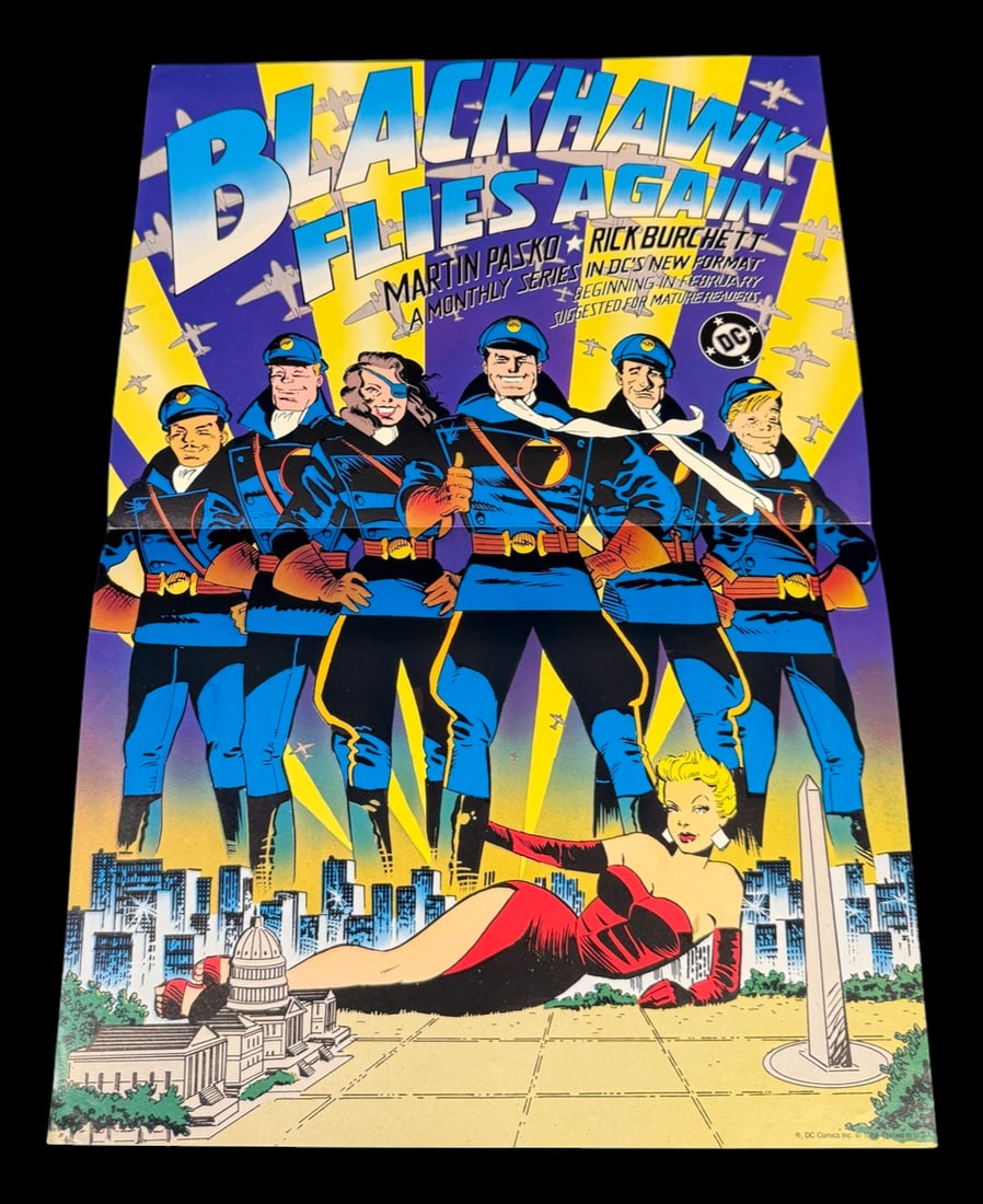 Blackhawk Flies Again! DC Comics Posters - 2 - 2