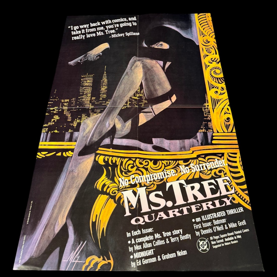 DC Comics Ms. Tree Quarterly Promotional Poster (1 of 1)