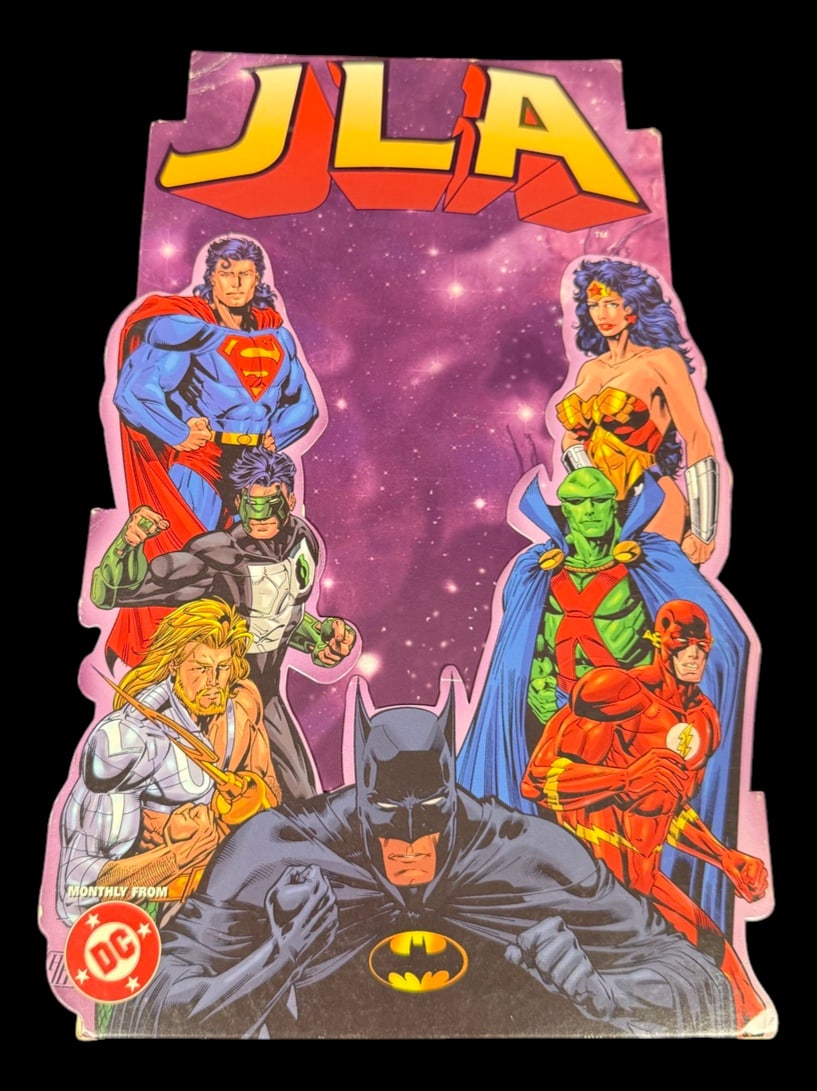 DC Comics JLA Die-Cut Promotional Display (1 of 1)