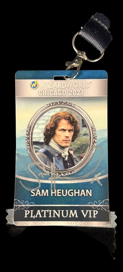 Sam Heughan Signed Wizard World Chicago 2021 (1 of 2)