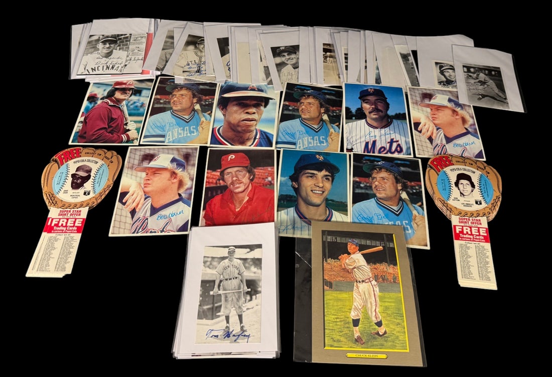 Large Collection of Vintage Baseball Autographs (1 of 5)