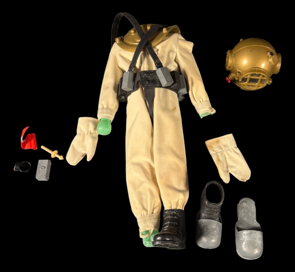 Vintage 1964 G.I. Joe Deep Sea Diver Outfit (1 of 1)
