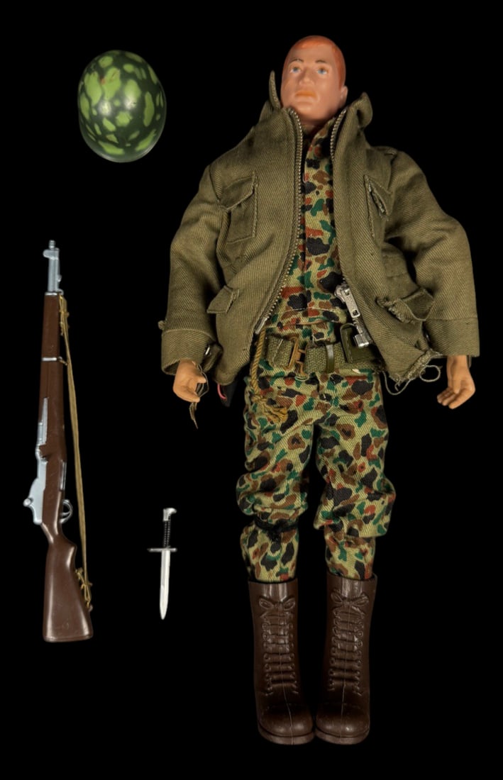 Vintage 1964 G.I. Joe Camouflage Soldier with (1 of 1)