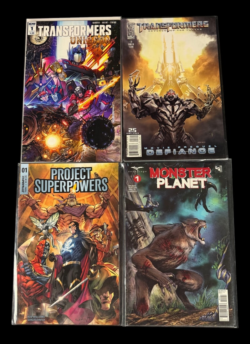 Modern Comic Book Lot (4 Issues) (1 of 2)