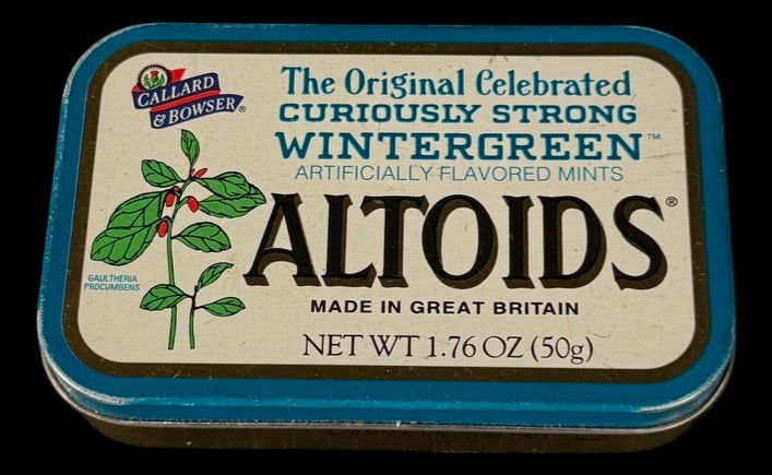 Altoids Tin with Commodore Vanderbilt Locomotive (1 of 2)
