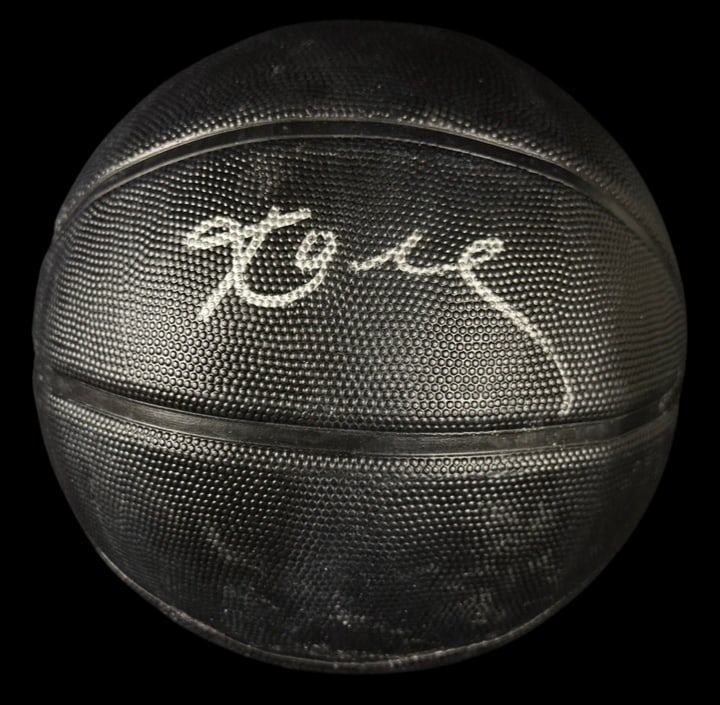 Kobe Bryant Autographed Basketball (1 of 2)