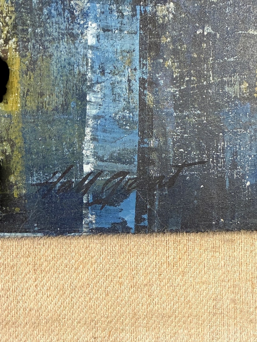 Signed Framed Contemporary Artwork - 2