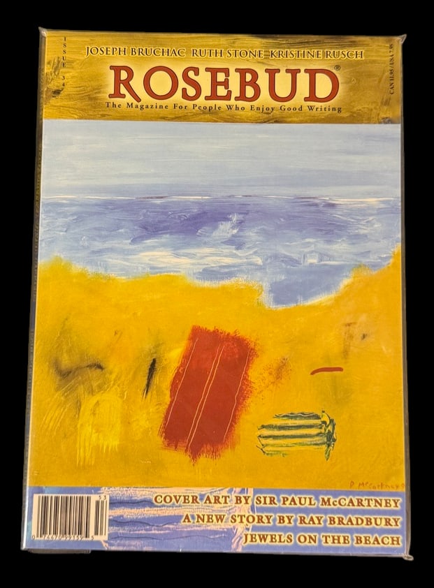 Rosebud Magazine Featuring Paul McCartney Artwork (1 of 2)