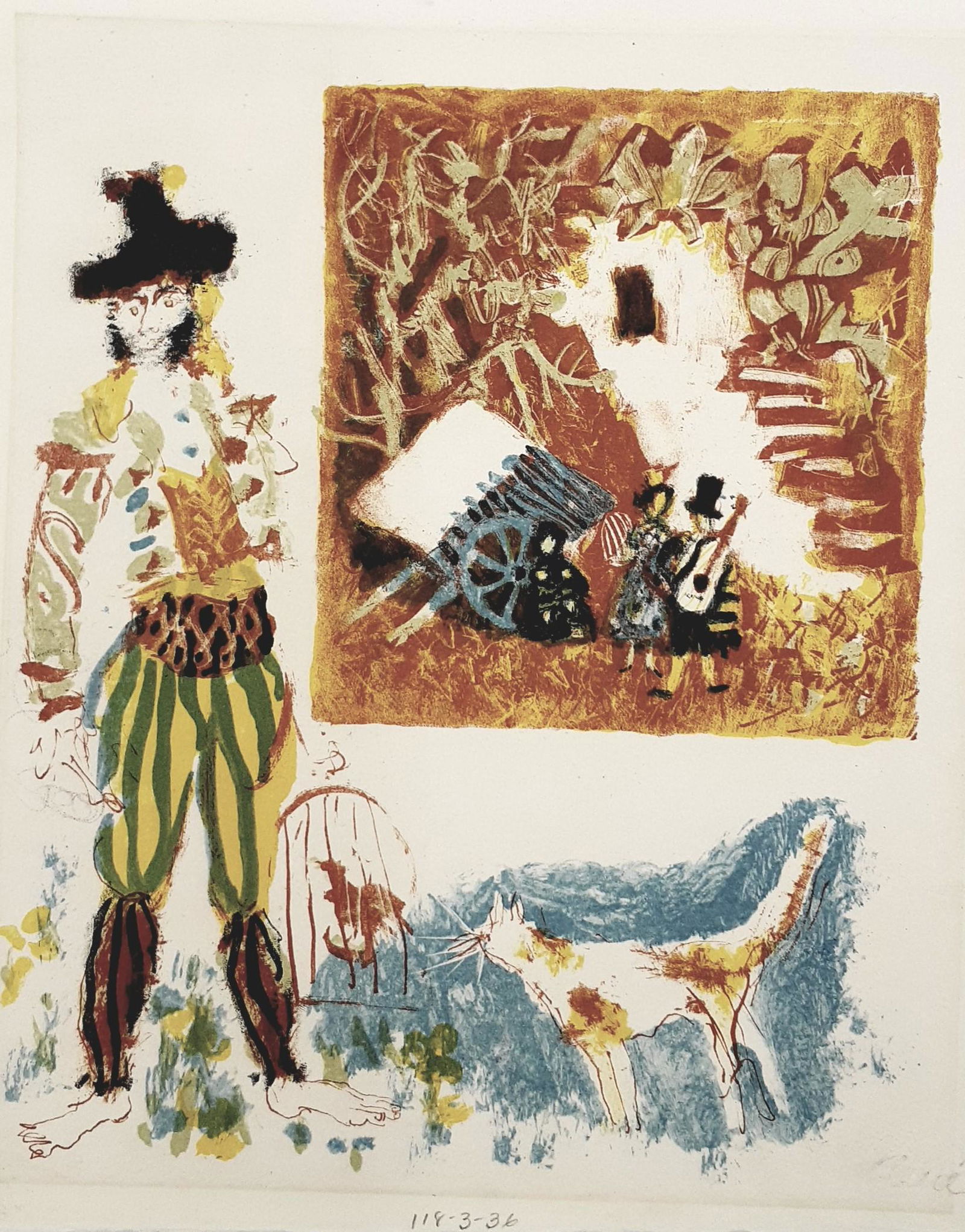 Antoni Clave - Lithography - Hand Signed: Antoni Clave (Spanish 1913 - 2005) Modernism Work done in 1950-1969 Signed in pencil by the artist in the lower right corner. Sheet Size 25cm x 19cm (9.84 x 7.48inch) Condition: Good From private coll