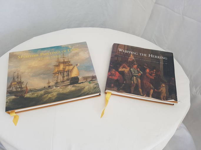 Two Irish Art Books "maritime Paintings Of Cork