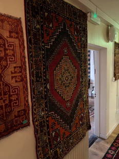 Turkish Antique Wool Rug (187 cm x 115 cm): Turkish Antique Wool Rug (187 cm x 115 cm)