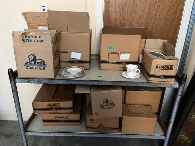 Large collection of unused Churchill and Dudson Pottery (1 of 3)