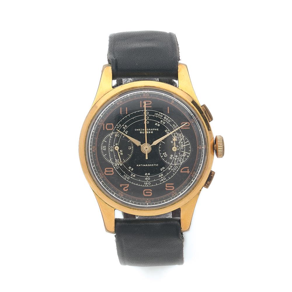 CHRONOGRAPHE SUISSE ANTIMAGNETIC ANNEES 50 Montre (1 of 1)