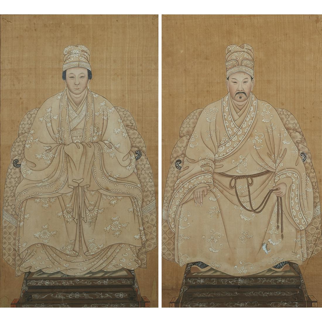 SUITE DE DEUX PEINTURES (1 of 3)