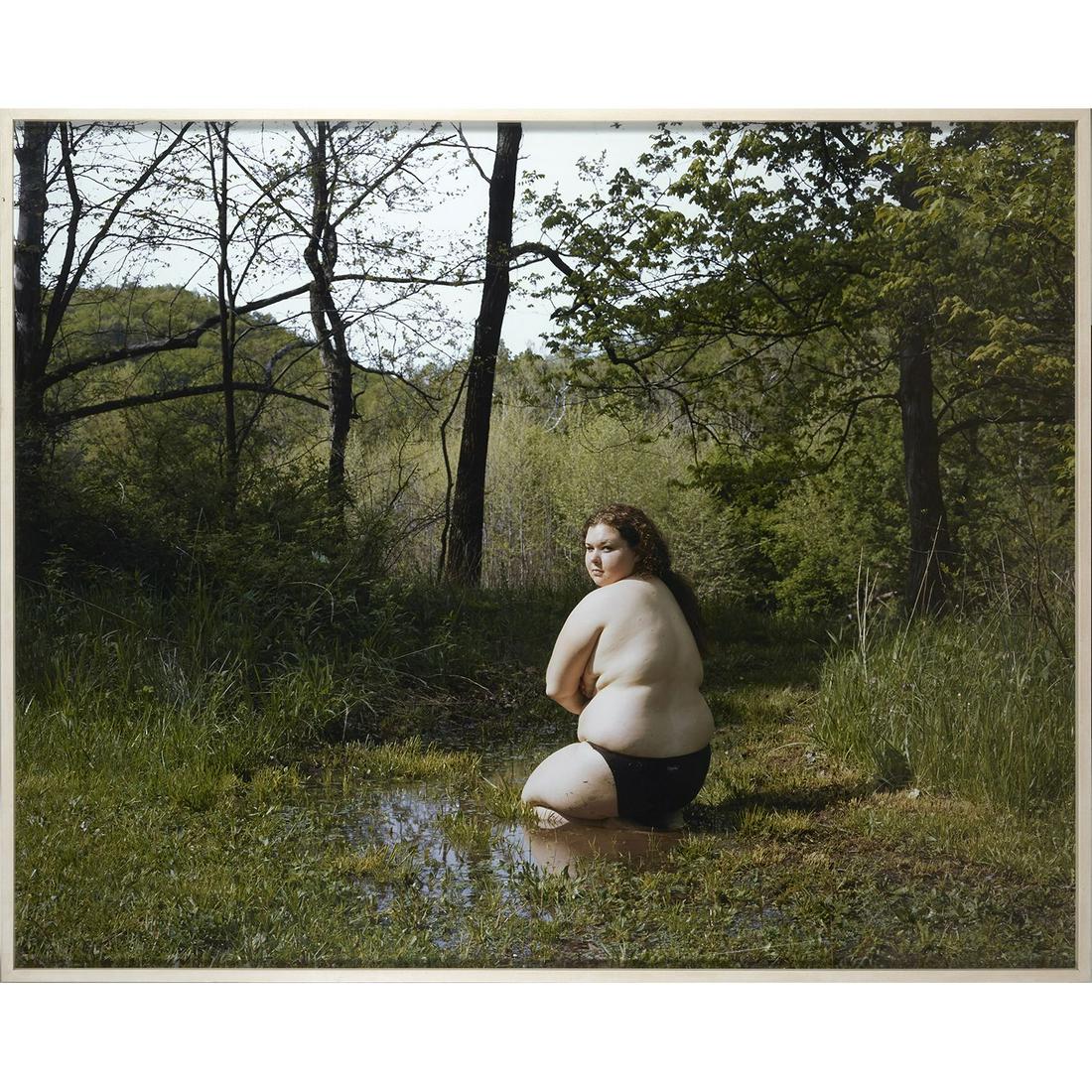 KATY GRANNAN (née en 1969): KATY GRANNAN (née en 1969) Jada, Sugar Camp Road, Saxton, PA, 2003 C-print Numéroté 2/6 sur une étiquette de galerie fixée au dos du montage D'une édition à 6 exempl