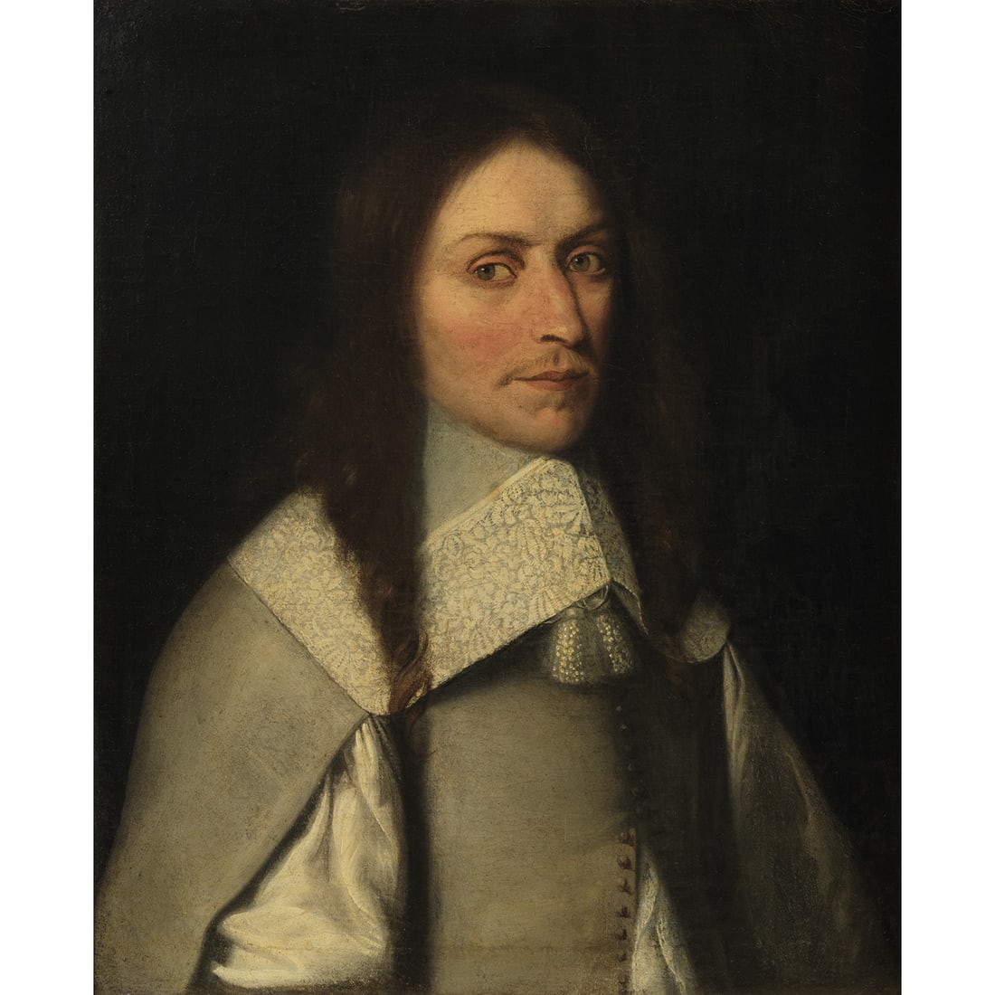 ÉCOLE FRANÇAISE VERS 1640, ENTOURAGE DES LE NAIN PORTRAIT DIT DE JOSEPH BONNOT DE BAY (1 of 1)