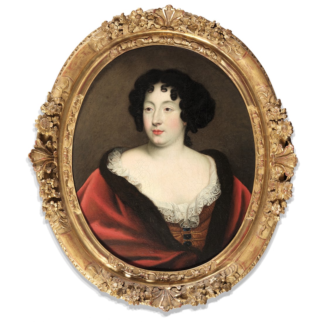 ÉCOLE FRANÇAISE DU XVIIIE SIÈCLE, SUIVEUR DE PIERRE MIGNARD PORTRAIT DE FEMME DIT (1 of 1)