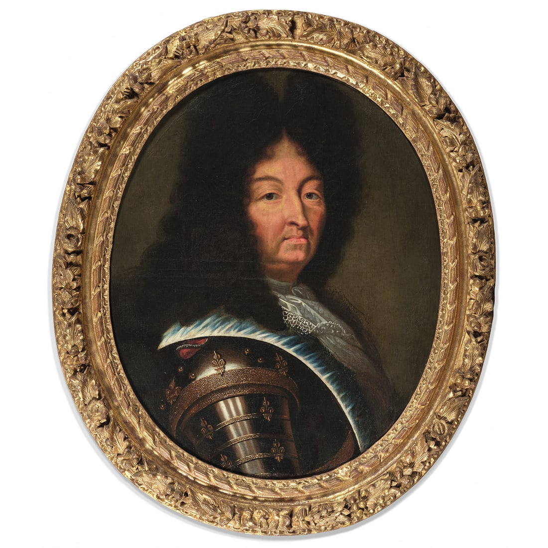 ÉCOLE FRANÇAISE DU XVIIIE SIÈCLE, SUIVEUR DE HYACINTHE RIGAUD PORTRAIT DE LOUIS XIV (1 of 1)