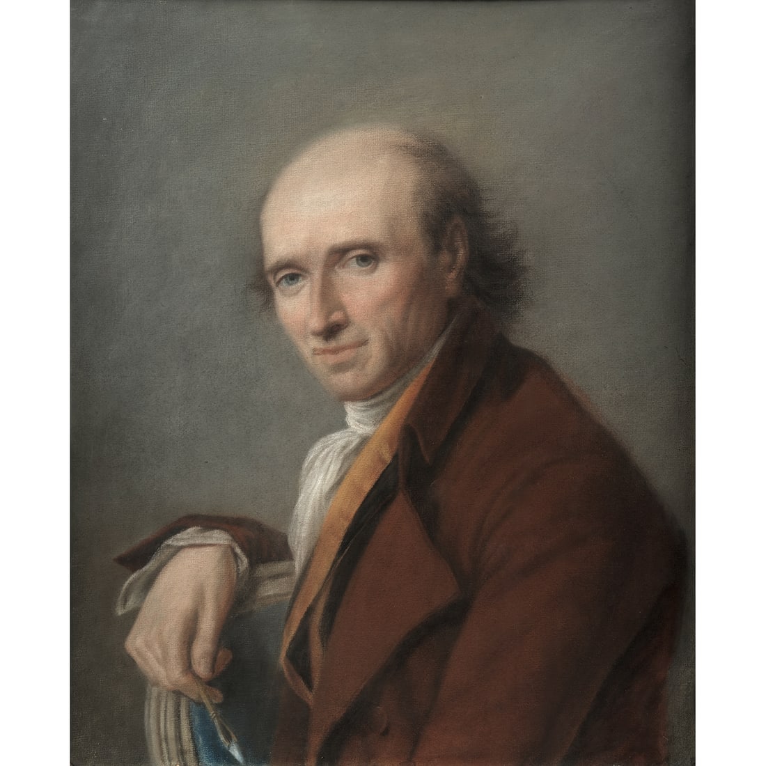 MARIE GABRIELLE CAPET (Lyon, 1761-Paris, 1818) PORTRAIT DE JOSEPH-BENOÎT SUVÉE (1743-1807) (1 of 1)