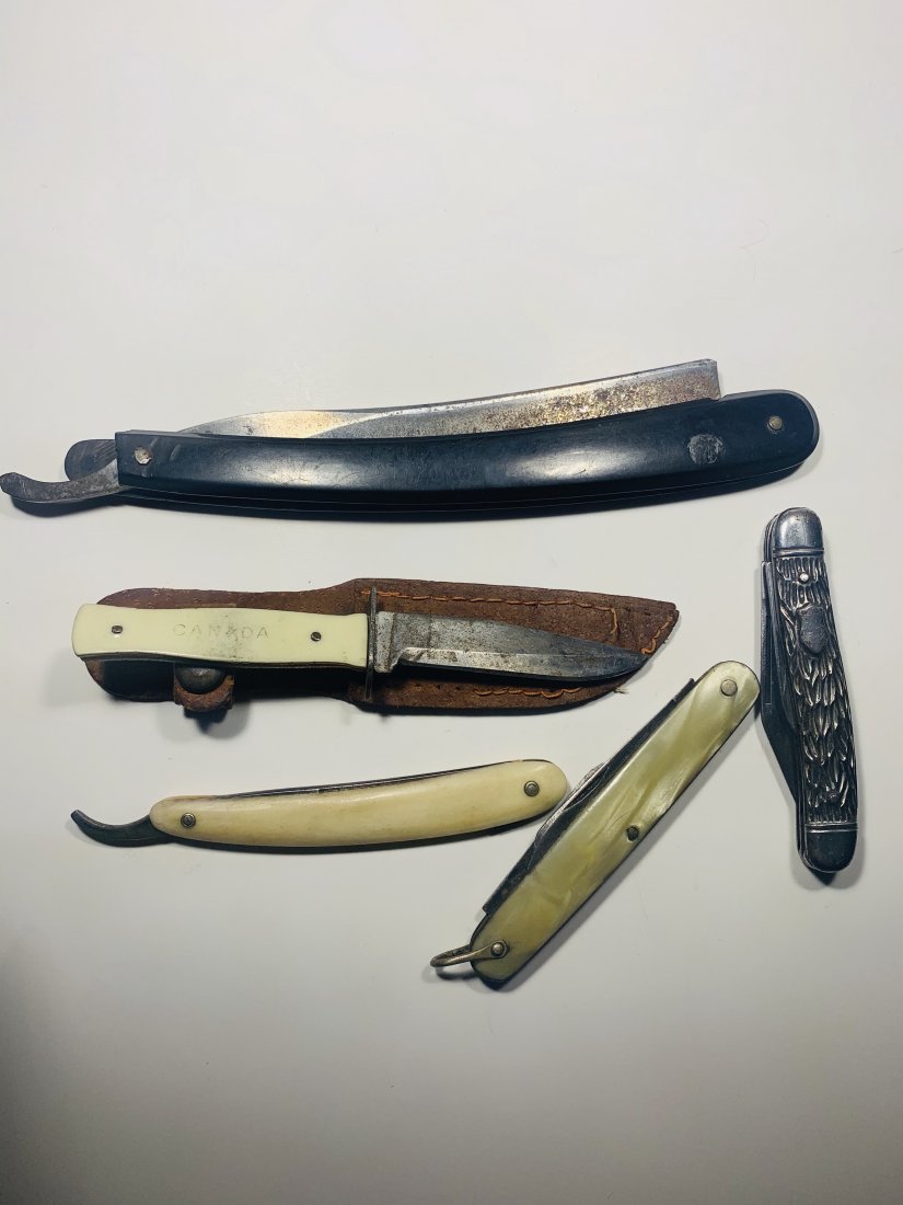Knife and Razor Lot (1 of 2)
