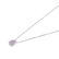 GIA Fancy Brownish Purplish Pink Diamond Necklace - 3