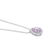 GIA Fancy Brownish Purplish Pink Diamond Necklace - 4