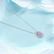 GIA Fancy Brownish Purplish Pink Diamond Necklace - 6