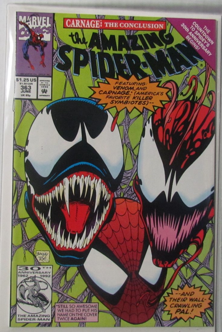 Amazing Spider-Man #363 MARVEL 1992 3rd Carnage (1 of 1)