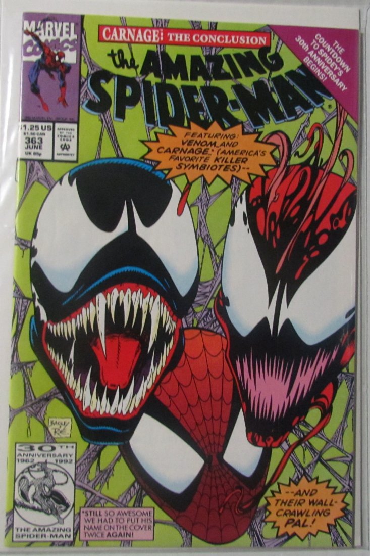 Amazing Spider-Man #363 MARVEL 1992 3rd Carnage (1 of 1)