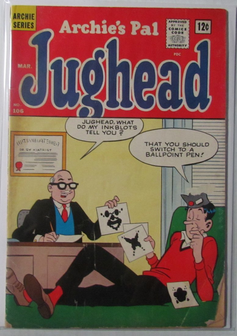 Archie's Pal Jughead #106 (1964) (1 of 1)