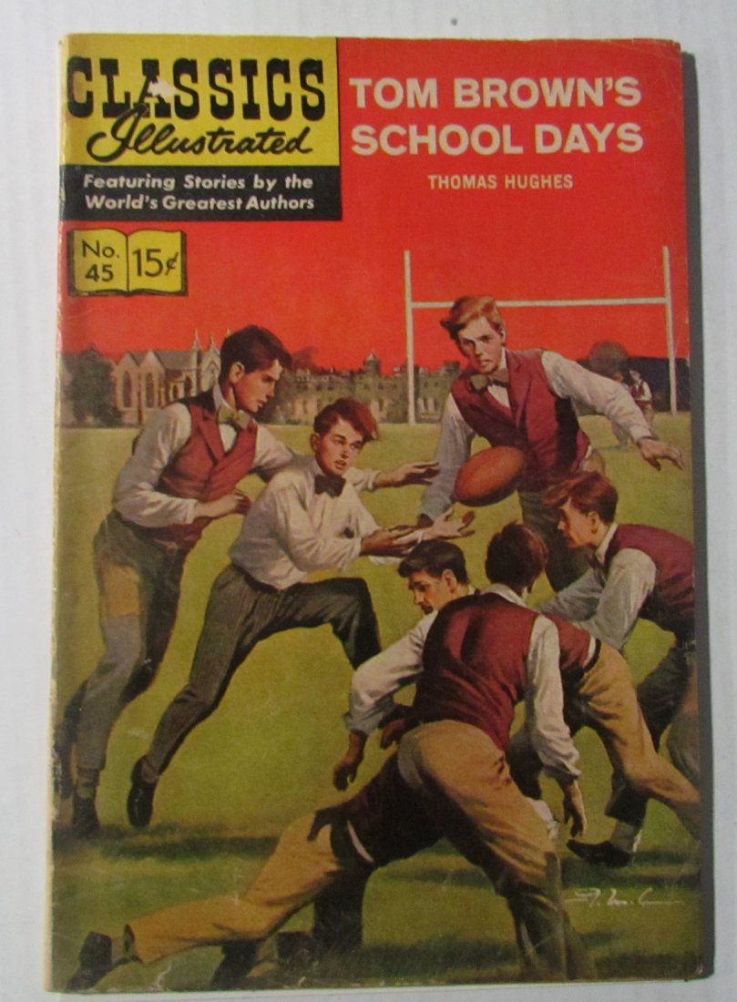 Classics Illustrated No. 45 - Tom Brown's School Days - (1 of 1)