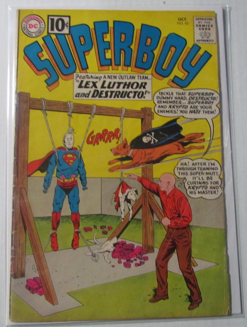 Superboy #92 DC Comics October 1961 (1 of 1)