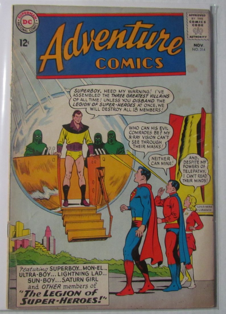 ADVENTURE COMICS (DC,1963) #314 SILVER AGE (1 of 1)