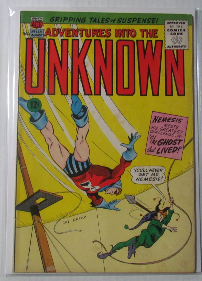 Adventures Into The Unknown #158 - The Ghost That Lived (1 of 1)