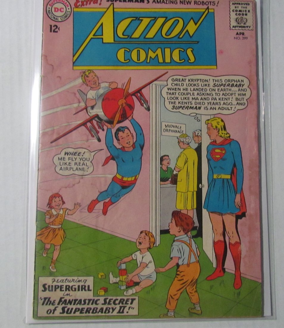 SUPERMAN 1963 Action Comics #299 + Supergirl, Superbaby (1 of 1)